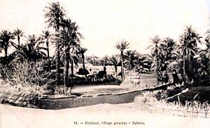 DELDOUL - VILLAGE GOURARA - SAHARA